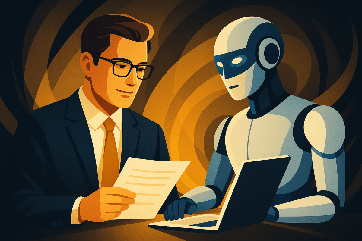AI is supporting a Consultant in his daily tasks